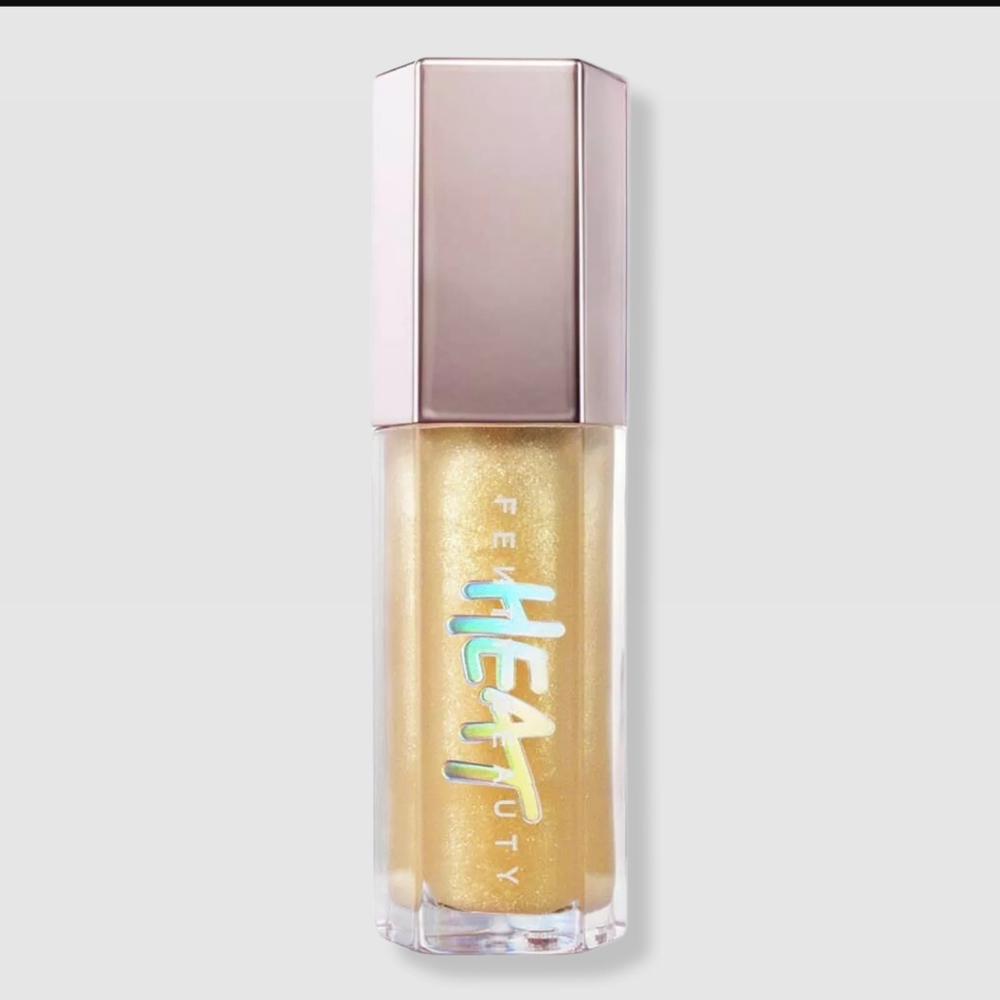 Fenty Beauty Lemon Lava Gloss with Gold Shimmer